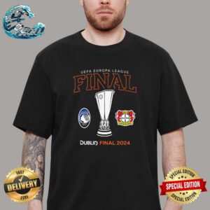 UEFA Europa League Final Matchup Bayer 04 Leverkusen Vs Atalanta Dublin Final 2024 Unisex T-Shirt