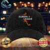 UEFA Europa League Trophy Dazzle Black Classic Hat Cap Snapback