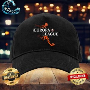 UEFA Europa League Urban Player Black Vintage T-Shirt