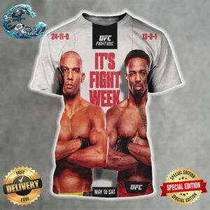 UFC Fight Night UFC Vegas 92 Matchup Head To Head Edson Barboza Vs Lerone Murphy On May 18 Sat All Over Print Shirt