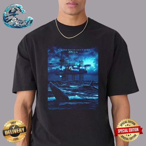 Vancouver Canucks Protecting Our Waters Oil And Water Don’t Mix Unisex T-Shirt