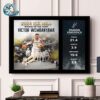 Victor Wembanyama San Antonio Spurs Dunking Floating 2024 NBA Rookie Of The Year Collage Home Decor Poster Canvas