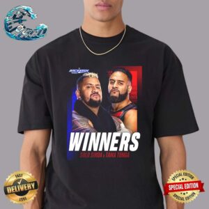 WWE Backlash France 2024 Winners Solo Sikoa And Tama Tonga Classic T-Shirt