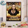 WWE King And Queen Of The Ring Tournament Jey Uso Advances Poster Canvas