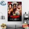 Shayna Baszler Vs Lola Vice NXT Underground Match At WWE NXT Battleground In Las Vegas On June 9 Wall Decor Poster Canvas