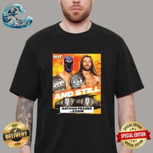WWE NXT Nathan Frazer And Axiom Take Down The D’Angelo Family To Remain NXT Tag Team Champions Vintage T-Shirt