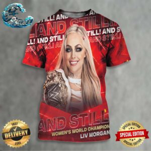 WWE Raw Liv Morgan And Still Women’s World Champion Monday Night On May 27 2024 All Over Print Shirt