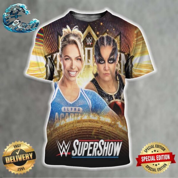 WWE Supershow King And Queen Of The Ring Matchup Head To Head Maxxine Dupri Vs Shayna Baszler All Over Print Shirt