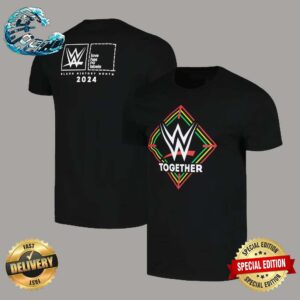 WWE Together Black History Month Two Sides Print Premium T-Shirt