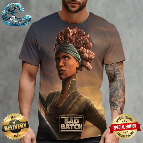 Wanda Sykes As Phee Genoa On A New Poster For Star Wars The Bad Batch All Over Print Shirt