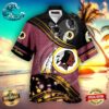 Washington Redskins NFL Personalized Hawaiian Shirt Beach Shorts