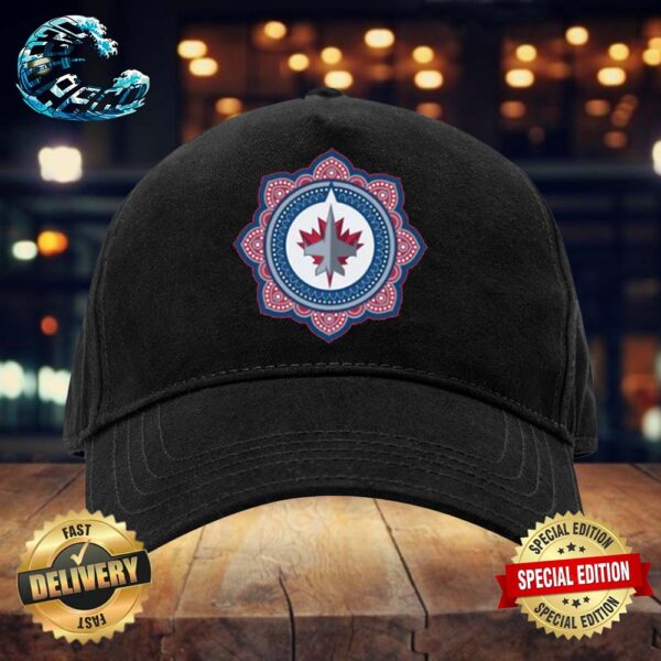 Winnipeg Jets South Asian Heritage Big Logo NHL Classic Cap Snapback Hat
