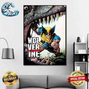 Wolverine Revenger Regular Version Art By Jonathan Hickman And Greg Capullo Home Decor Poster Canvas