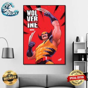 Wolverine Revenger Version 1 Art By Jonathan Hickman And Greg Capullo Wall Decor Poster Canvas