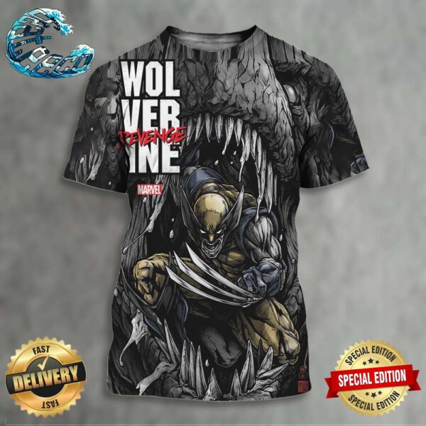 Wolverine Revenger Version 3 Art By Jonathan Hickman And Greg Capullo All Over Print Shirt