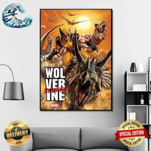 Wolverine Revenger Version 4 Art By Jonathan Hickman And Greg Capullo Wall Decor Poster Canvas