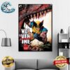 Wolverine Revenger Version 4 Art By Jonathan Hickman And Greg Capullo Wall Decor Poster Canvas