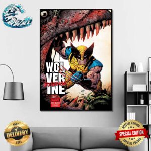 Wolverine Revenger Version Red Band Editions Art By Jonathan Hickman And Greg Capullo Poster Canvas