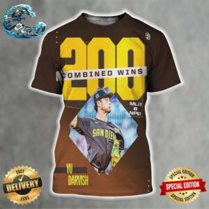 Yu Darvish Joins Elite Company With His 200th Career Win MLB And NPB Combined All Over Print Shirt