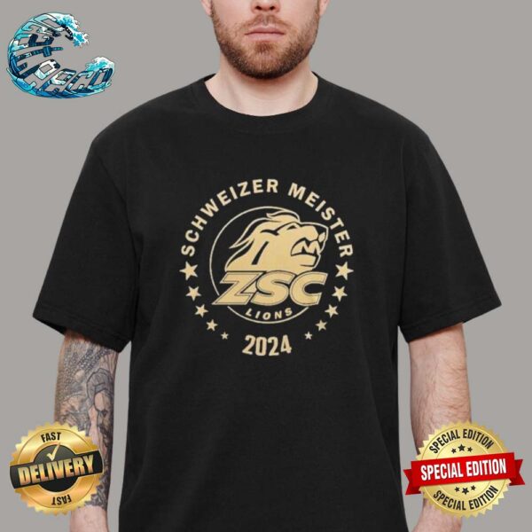 ZSC Lions 2024 Schweizer Meister L10ns Unleashed Premium T-Shirt