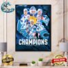 Caitlin Clark Indiana Fever First WNBA Preseason Game Break The Ankle Of Sheldon Poster Canvas