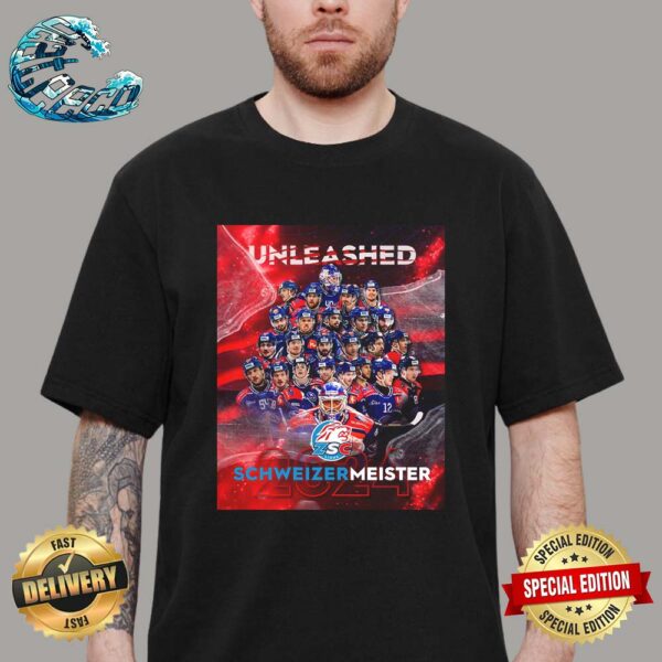 ZSC Lions Schweizer Meister 2024 L10ns Unleashed Essential T-Shirt
