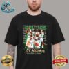 2023-24 NBA Champions Boston Celtics Gold The Metal Editions SLAM Presents 18 Rings The Greatest Franchise Of All Time Unisex T-Shirt