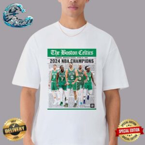 2024 NBA Champions Boston Celtics On Monday Night June 17 2024 Vintage T-Shirt
