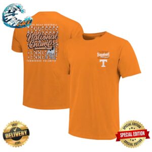 2024 NCAA Tennessee Volunteers National Champions Men’s Baseball College World Series Two Sides Print T-Shirt