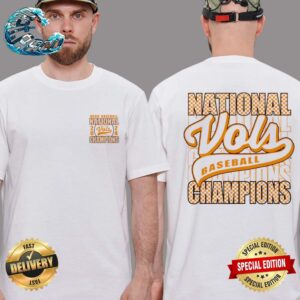2024 Tennessee Volunteers Baseball National Champions NCAA Men’s Baseball College World Series Two Sides Print Premium T-Shirt