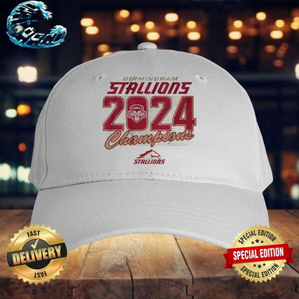 2024 UFL Champions Birmingham Stallions Premium Snapback Hat Cap