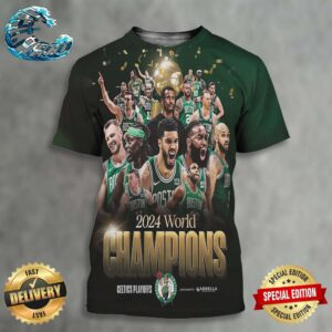 2024 World Champions Boston Celtics NBA Playoffs 2024 All Over Print Shirt