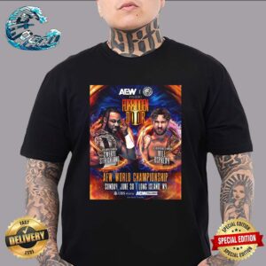 AEW x NJPW x Forbidden Door AEW World Championship Matchup Swerve Strickland Vs Will Ospreay On Sunday June 30 At UBS Arena In Long Island NY Unisex T-Shirt