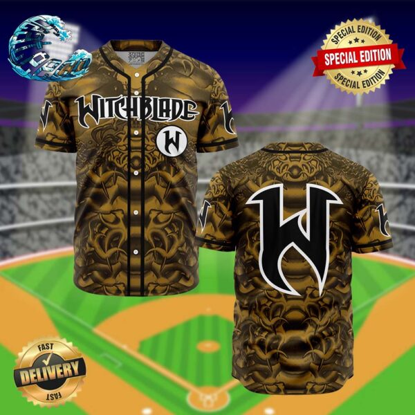 Adaptive Armor Witchblade Top Cow Comics Baseball Jersey