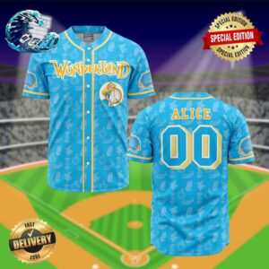 Alice in Wonderland V2 Disney Baseball Jersey