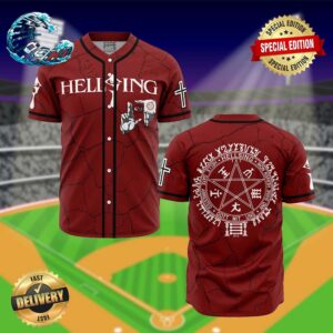 Alucard Eyes V2 Hellsing Baseball Jersey