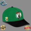 Boston Celtics 2024 NBA Finals Champions Defensive Rotation Trophy Hat Snapback Cap