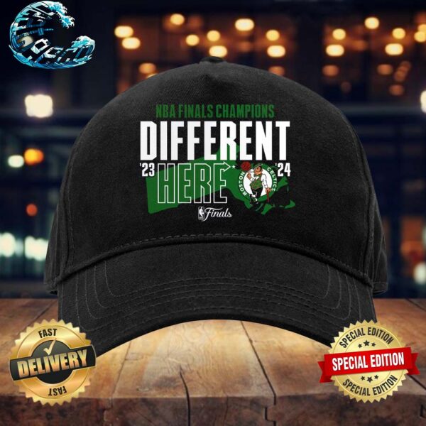 Boston Celtics 2024 NBA Finals Champions Outlet Pass Hometown Originals Classic Cap Snapback Hat
