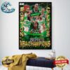 Boston Celtics Are 2024 NBA Champions For The First Time In 16 Years Wall Decor Poster Canvas