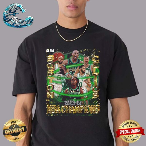 Boston Celtics Are The 2023-24 NBA Champions Vintage T-Shirt