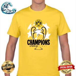 Congrats Borussia Dortmund Are Champions London 2024 UEFA Champions League Celebrate Unisex T-Shirt