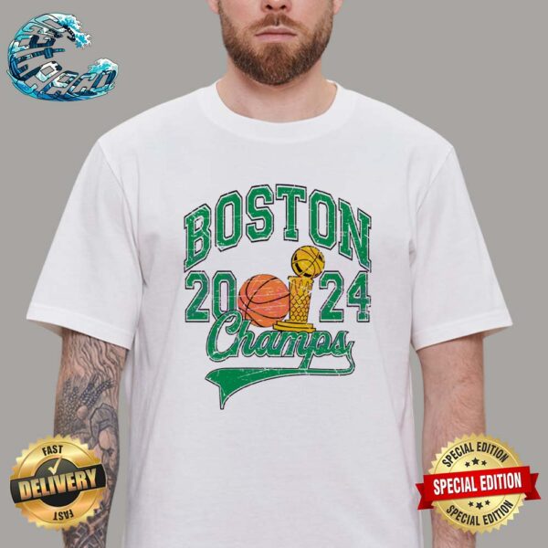 Congrats Boston Celtics 2024 NBA Finals Champions Unisex T-Shirt