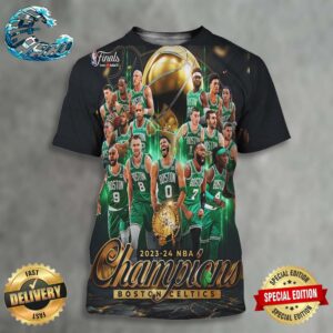 Congrats Boston Celtics Are The 2023-24 NBA Champions All Over Print Shirt