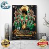 The Boston Celtics Are The 2023-24 NBA Champions Wall Decor Poster Canvas