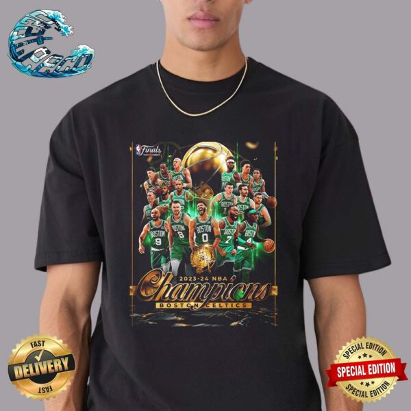 Congrats Boston Celtics Are The 2023-24 NBA Champions Unisex T-Shirt