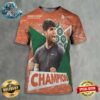 Nike Tribute To Carlos Alcaraz For The Third Grand Slam Victory Winning From Ear To Ear All Over Print Shirt