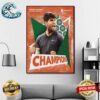 Nike Tribute To Carlos Alcaraz For The Third Grand Slam Victory Winning From Ear To Ear Wall Decor Poster Canvas