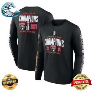 Congrats Florida Panthers 2024 Stanley Cup Champions Pinnacle Long Sleeve T-Shirt