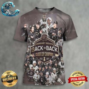Congrats Hershey Bears 13x Back To Back Calder Cup Champions 2024 All Over Print Shirt