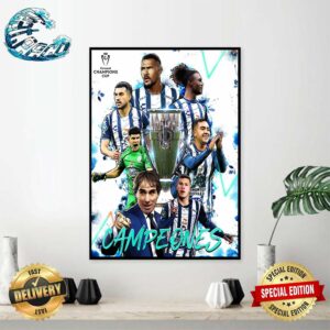 Congrats Pachucha Campeones Concacaf Champions Cup 2024 Home Decor Poster Canvas